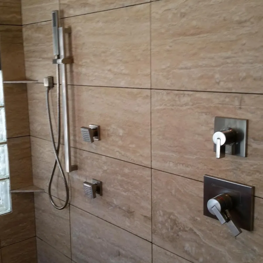 Shower fixture installation for Water Heater Installation in Peru